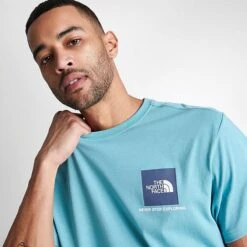 Men's The North Face NSE Box Logo T-Shirt Reef Waters - NF0A3OF9 420 12 Men's The North Face NSE Box Logo T-Shirt Reef Waters - NF0A3OF9 420 -Nike Sportwear Sales NF0A3OF9 420 M5