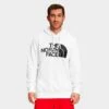 Men's The North Face Half Dome Pullover Hoodie TNF White/TNF Black - NF0A7UNL 100 -Nike Sportwear Sales NF0A7UNL 100 M1