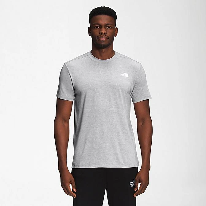Men's The North Face Wander T-Shirt Meld Grey Heather - NF0A7WUU 030 3 Men's The North Face Wander T-Shirt Meld Grey Heather - NF0A7WUU 030