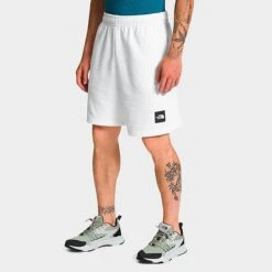 Men's The North Face Box NSE Shorts TNF White/TNF Black - NF0A811Y 100 -Nike Sportwear Sales NF0A811Y 100 M2