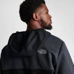 Men's The North Face Kaveh Quarter-Zip Hoodie Black/Grey - NF0A83G9 001 12 Men's The North Face Kaveh Quarter-Zip Hoodie Black/Grey - NF0A83G9 001 -Nike Sportwear Sales NF0A83G9 001 M5
