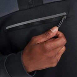 Men's The North Face Kaveh Quarter-Zip Hoodie Black/Grey - NF0A83G9 001 13 Men's The North Face Kaveh Quarter-Zip Hoodie Black/Grey - NF0A83G9 001 -Nike Sportwear Sales NF0A83G9 001 M6