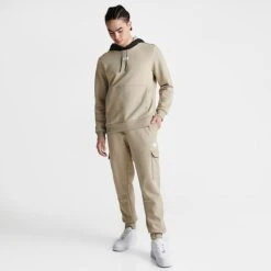 Men's The North Face Changala Tape Cargo Jogger Pants Flax - NF0A83GF 251 -Nike Sportwear Sales NF0A83GF 251 M2