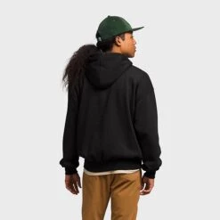 Men's The North Face NSE Glitched Graphic Hoodie Black/Green - NF0A84GE 001 -Nike Sportwear Sales NF0A84GE 001 M2