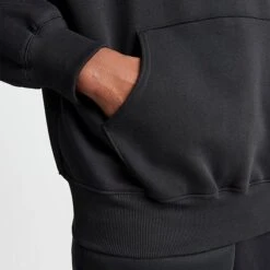 Men's The North Face NSE Glitched Graphic Hoodie Black/Green - NF0A84GE 001 -Nike Sportwear Sales NF0A84GE 001 M6