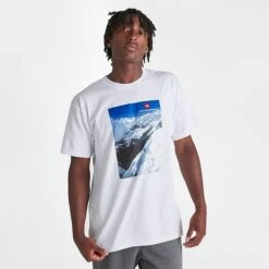 Men's The North Face NSE Summit Graphic T-Shirt White - NF0A84GS 100 -Nike Sportwear Sales NF0A84GS 100 M3