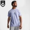Men's The North Face Never Stop Exploring T-Shirt Pastel Purple - NF0A851G 510 -Nike Sportwear Sales NF0A851G 510 M1
