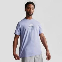 Men's The North Face Never Stop Exploring T-Shirt Pastel Purple - NF0A851G 510 -Nike Sportwear Sales NF0A851G 510 M3
