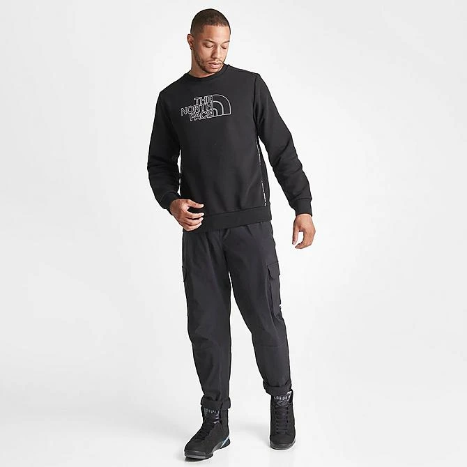 Men's The North Face Changala Crew Sweatshirt TNF Black - NF0A857A 001 4 Men's The North Face Changala Crew Sweatshirt TNF Black - NF0A857A 001 - Image 2