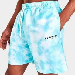 Men's Sonneti London Tie-Dye Swim Shorts Mid Blue - SN12941 110 -Nike Sportwear Sales SN12941 110 M5