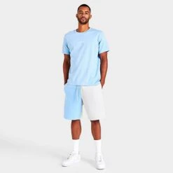 Men's Sonneti Split Colorblock Fleece Shorts Multi - SNM12886 750 8 Men's Sonneti Split Colorblock Fleece Shorts Multi - SNM12886 750 -Nike Sportwear Sales SNM12886 750 M2