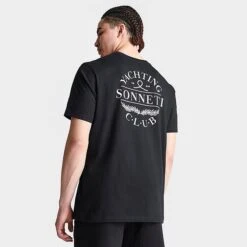 Men's Sonneti London Yachting Club T-Shirt Black - SNM13115 090