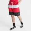 Men's Sonneti London Striped Swim Shorts Red/Black - SNM13121 090 2 Men's Sonneti London Striped Swim Shorts Red/Black - SNM13121 090 -Nike Sportwear Sales SNM13121 090 M1