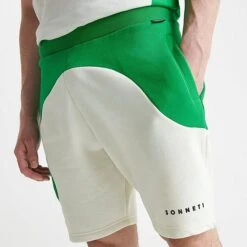 Men's Sonneti London Swirl Fleece Shorts Green/Sail - SNM13122 621 -Nike Sportwear Sales SNM13122 621 M5
