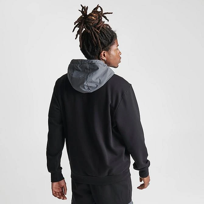 Men's Sonneti London Reward Pullover Hoodie Black/Grey - SNM13177 090 6 Men's Sonneti London Reward Pullover Hoodie Black/Grey - SNM13177 090 - Image 4