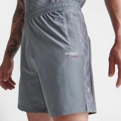 Men's Sonneti Sport Riley Shorts Grey - SSM10004 030 -Nike Sportwear Sales SSM10004 030 M5