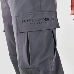 Men's Supply & Demand Oxy Cargo Pants Dark Grey - SUM15331 040 -Nike Sportwear Sales SUM15331 040 M5