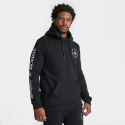 Men's Supply & Demand Lawrence Hoodie Black - SUM16345 090