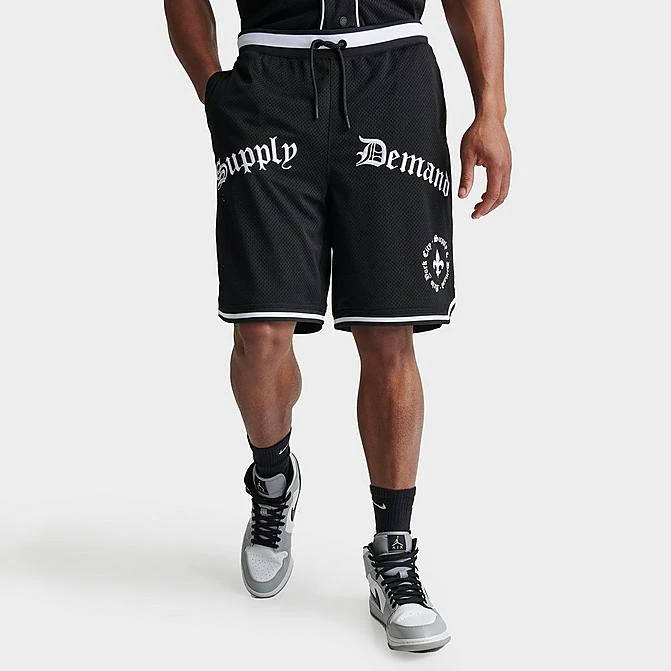 Men's Supply & Demand Lawrence Mesh Shorts Black/White - SUM16433 090 3 Men's Supply & Demand Lawrence Mesh Shorts Black/White - SUM16433 090
