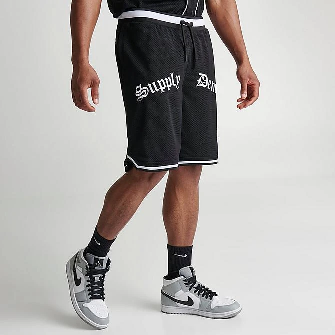 Men's Supply & Demand Lawrence Mesh Shorts Black/White - SUM16433 090 5 Men's Supply & Demand Lawrence Mesh Shorts Black/White - SUM16433 090 - Image 3