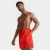 Men's Supply & Demand Palm Swim Shorts Red - SUM16437 335