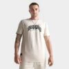 Men's Supply & Demand LE Orbit Logo T-Shirt Sand - SUM16578 501
