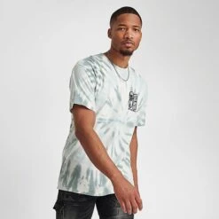 Men's Vans Need Peace Tie-Dye T-Shirt Chinois Green/Antique White - VN00003Y 310 -Nike Sportwear Sales VN00003Y 310 M4